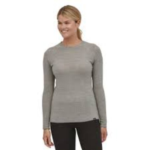 Patagonia  Grey Capilene Air Crew Light Sweater Size M - Picture 1 of 9
